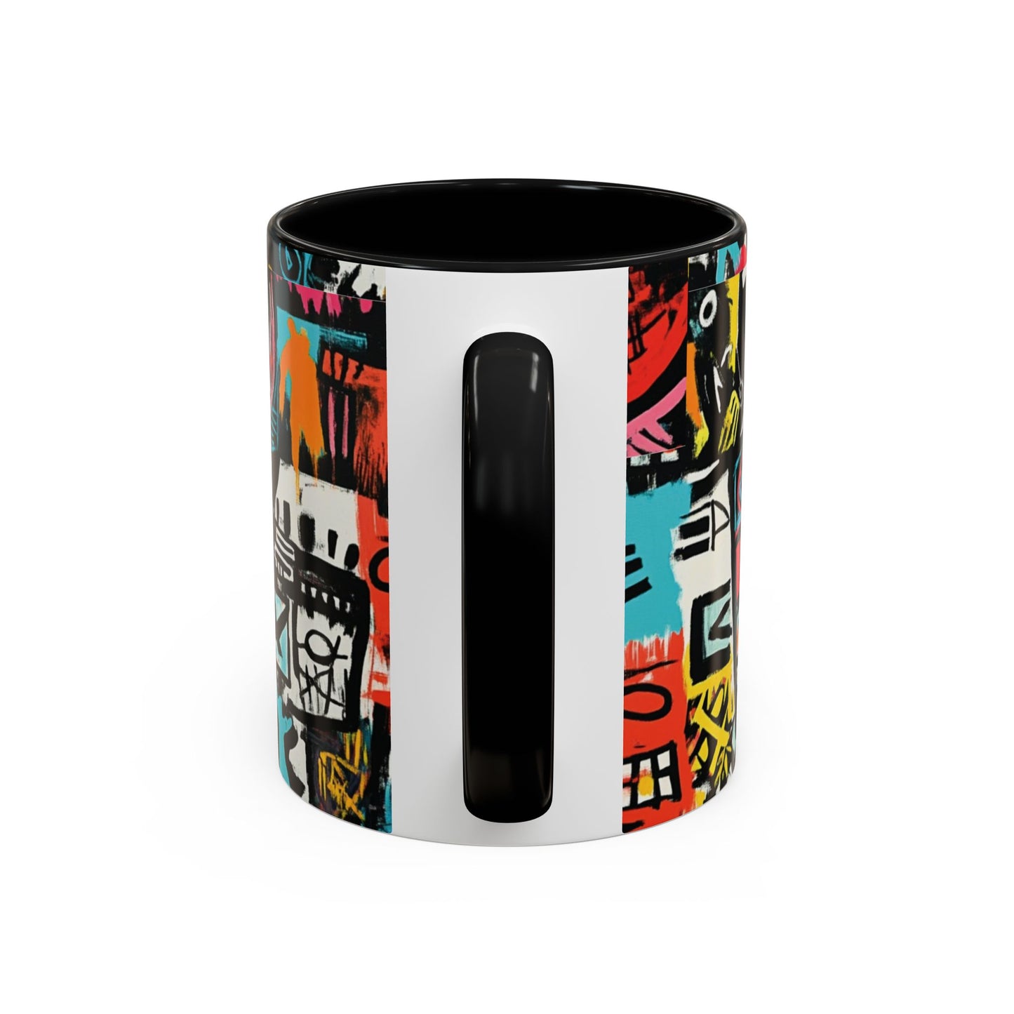 Urban Pop Graffiti Mug – Colorful Abstract Street Art Coffee Cup – Bold Afrocentric Art Mug Gift for Art Lovers– 11oz / 15oz-
