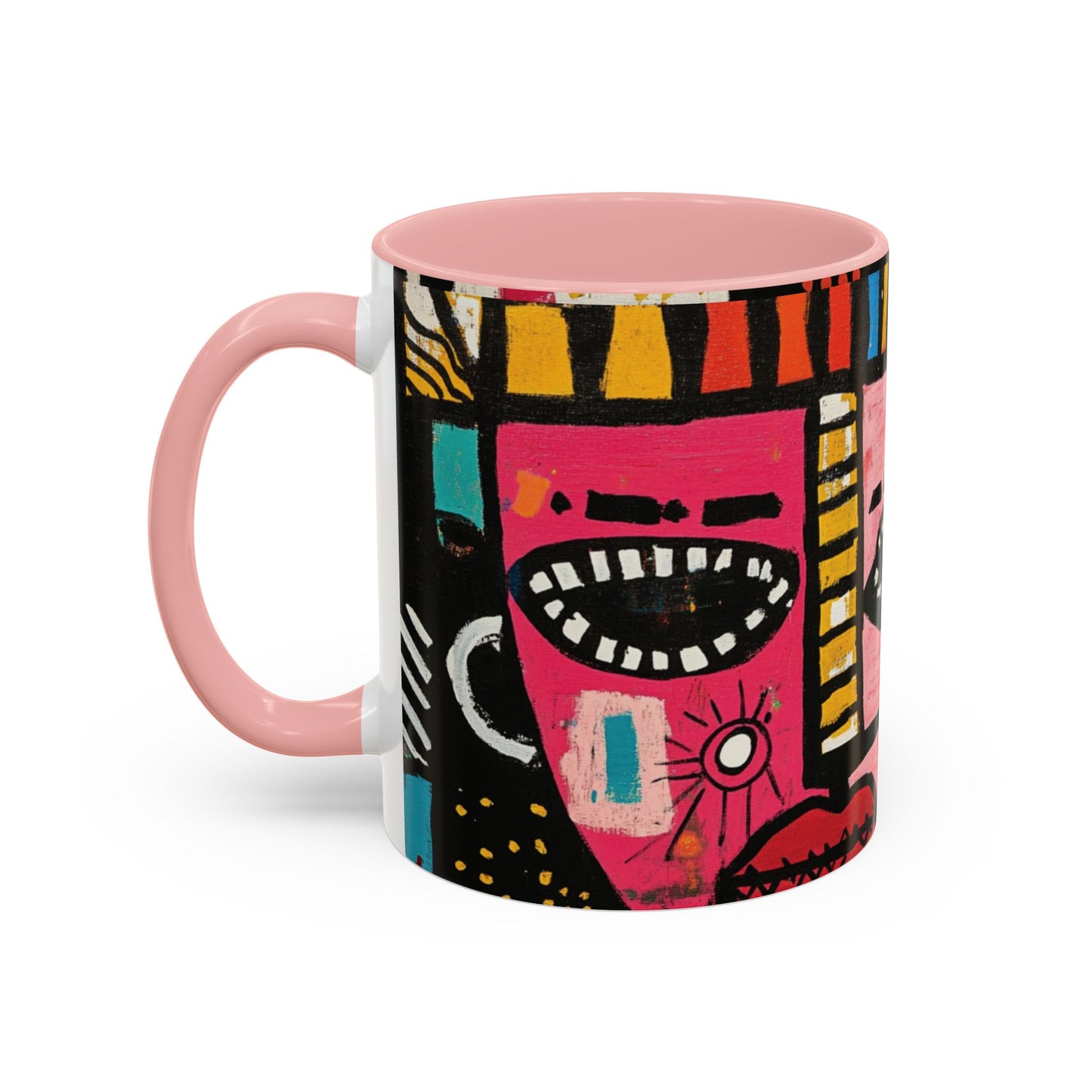 Face. Face. Face - Ceramic Accent Mug – 11oz / 15oz-