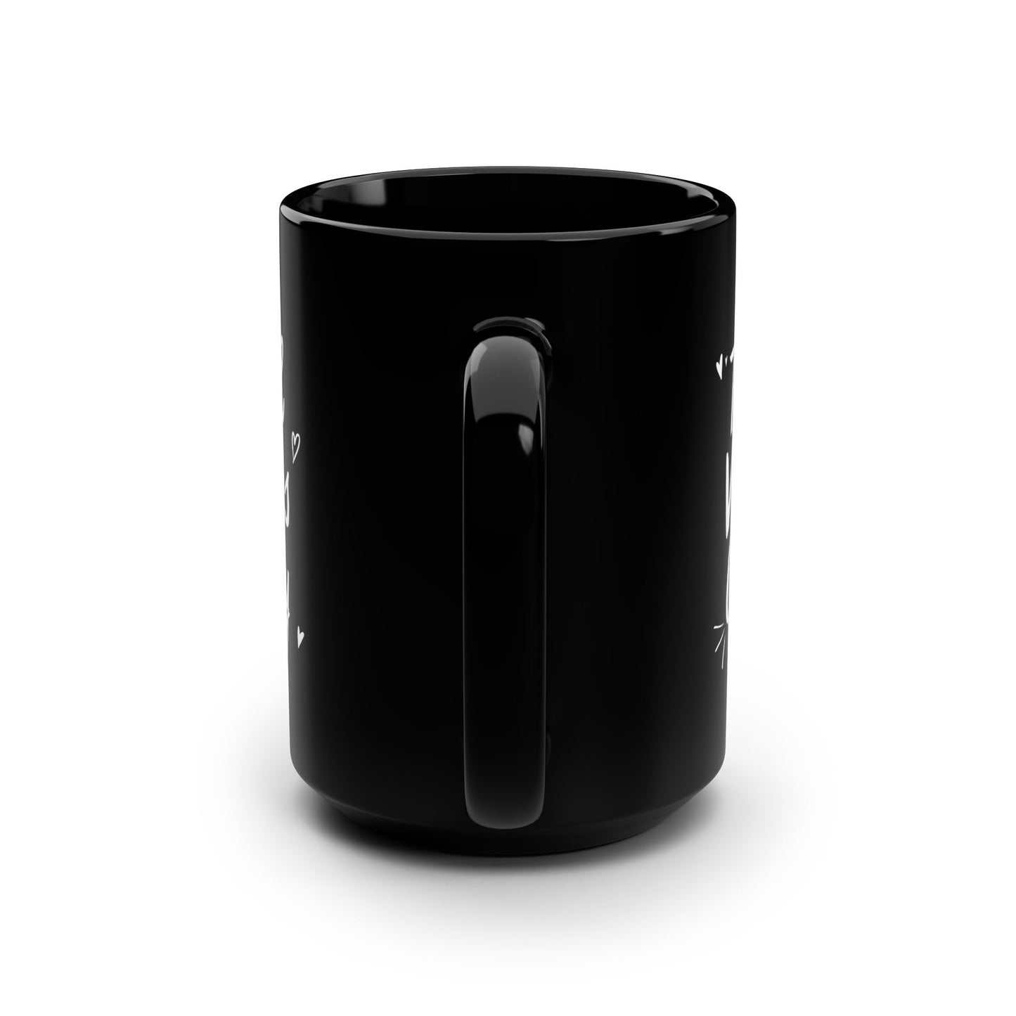 Trill Vibes Only, Black Mug, 15oz