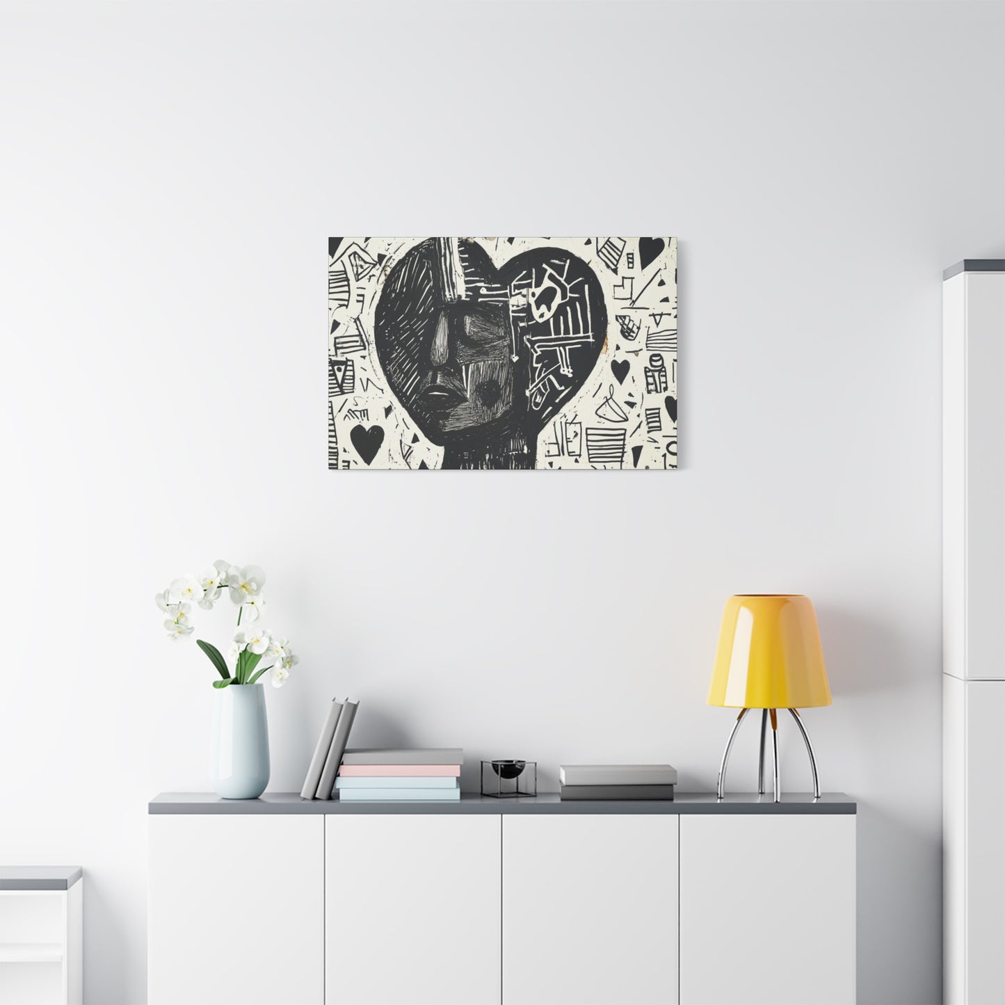 When I think of You - Elegant Stretched Canvas Art