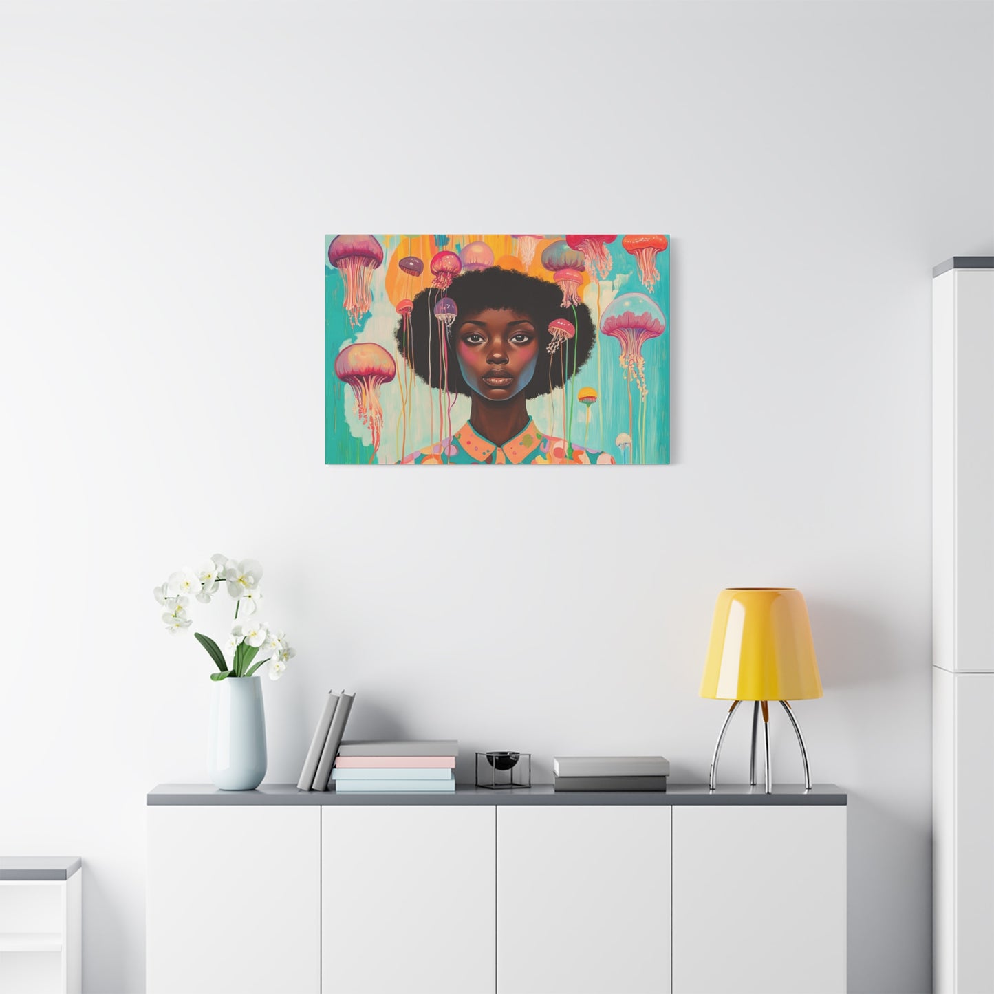 This vast ocean - Elegant Stretched Canvas Art