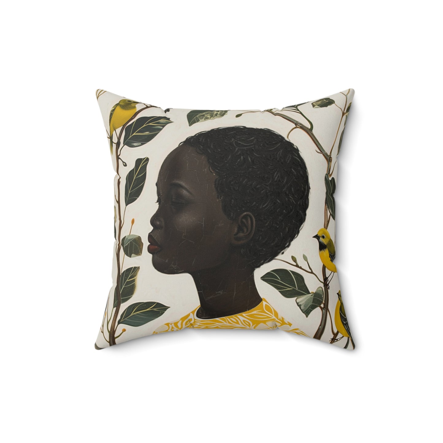 Of Birds & Beauty | Square Pillow with Zipper | 4 sizes