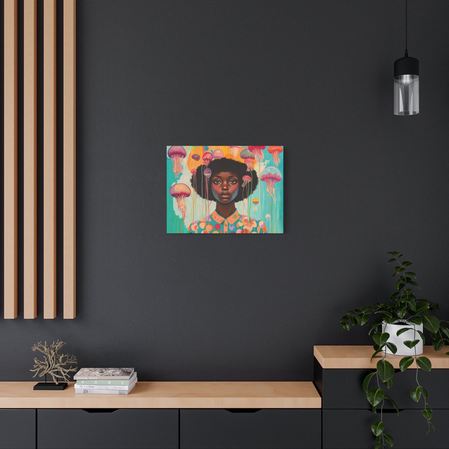 This vast ocean - Elegant Stretched Canvas Art