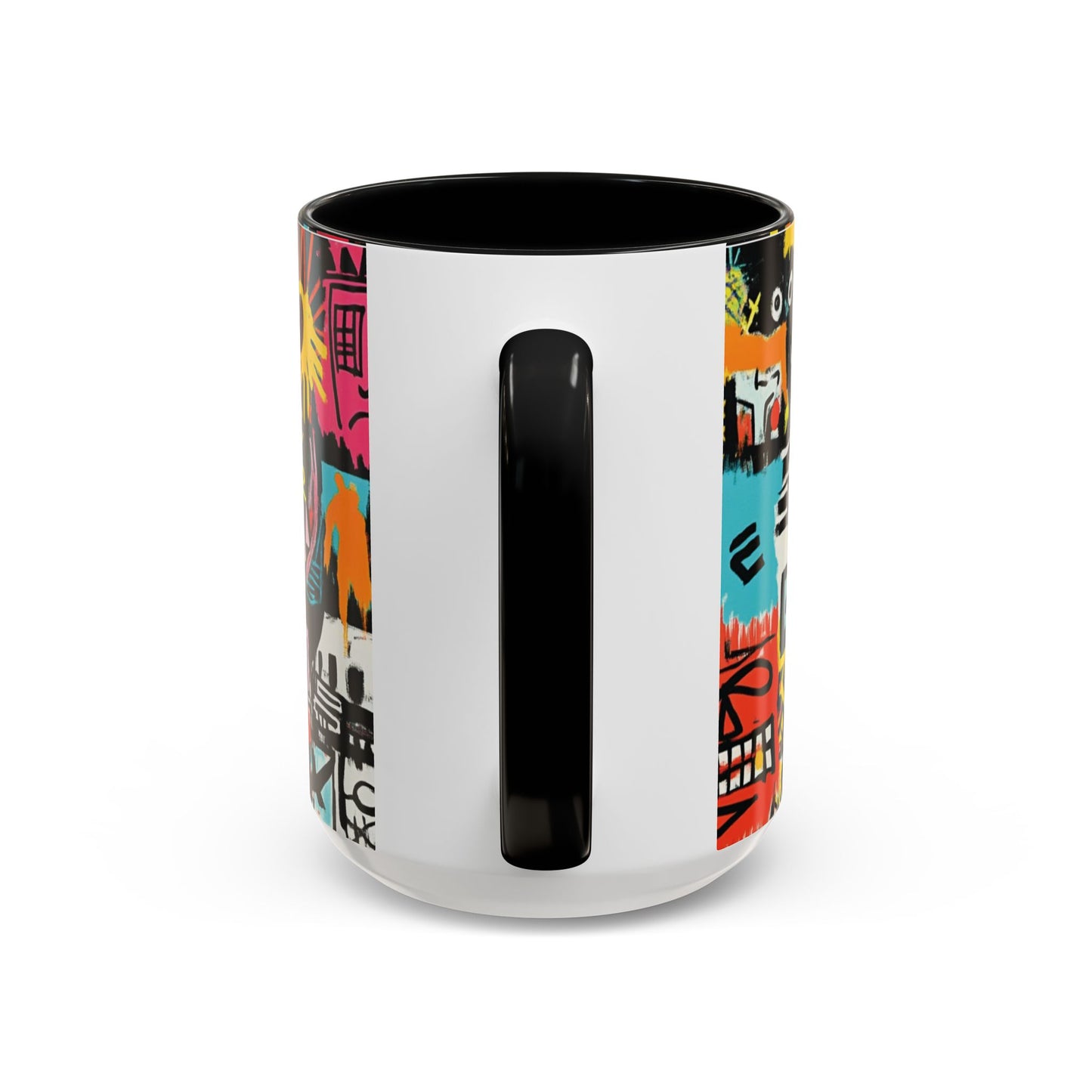 Urban Pop Graffiti Mug – Colorful Abstract Street Art Coffee Cup – Bold Afrocentric Art Mug Gift for Art Lovers– 11oz / 15oz-