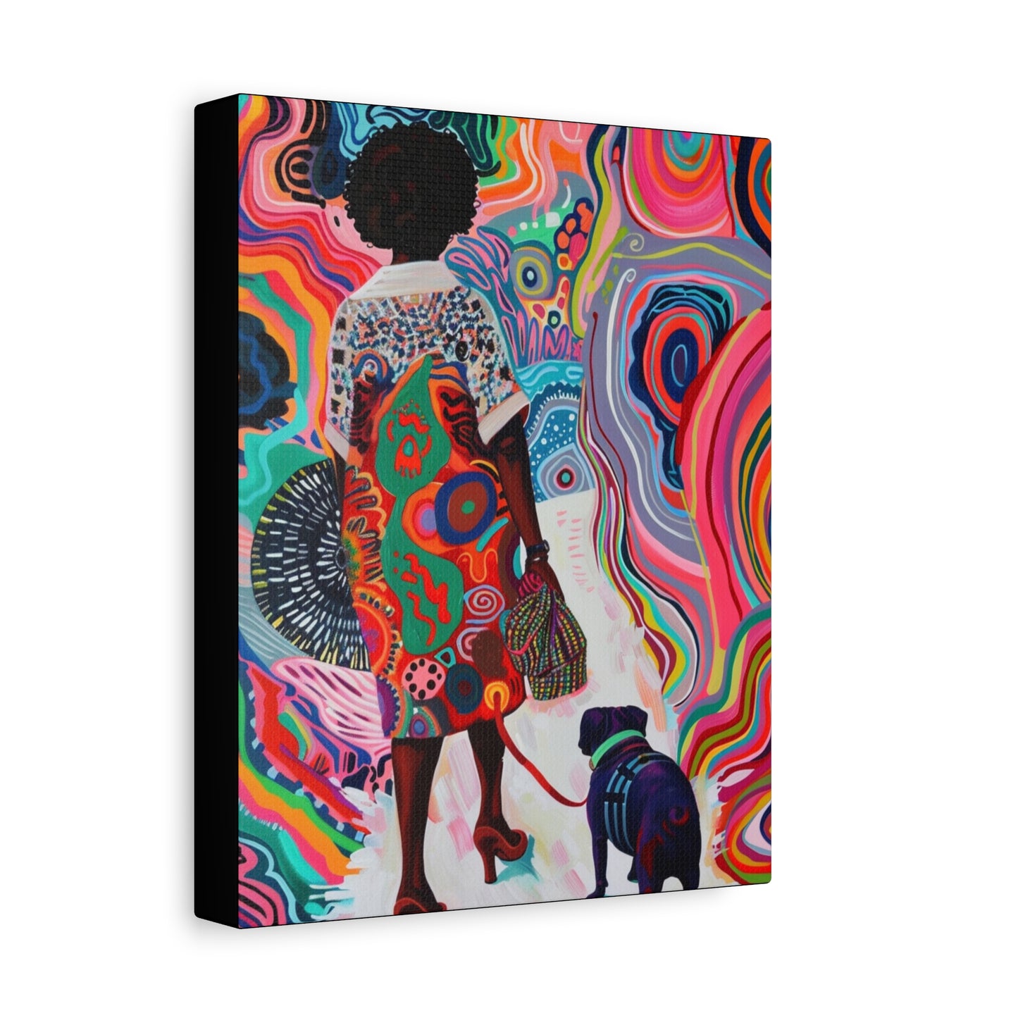 Funkier Than #2 | Canvas Art | Abstract African American Art