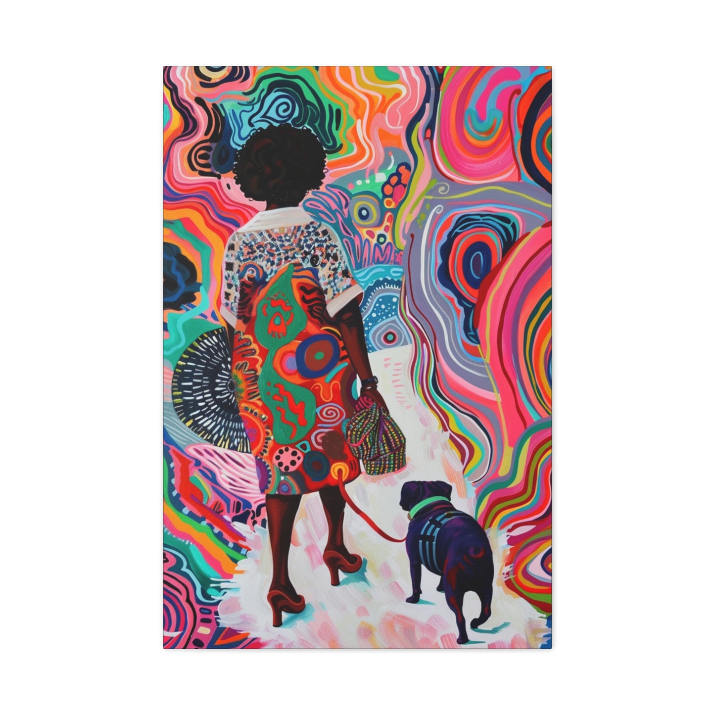 Funkier Than #2 | Canvas Art | Abstract African American Art