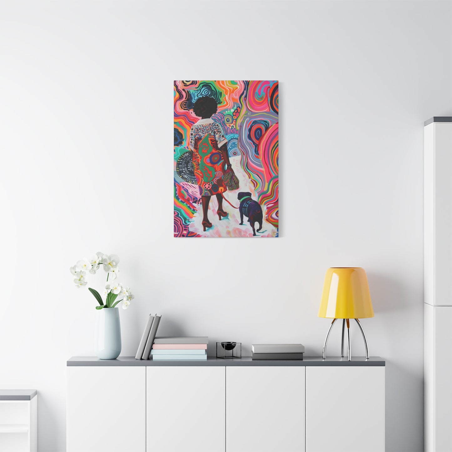 Funkier Than #2 | Canvas Art | Abstract African American Art