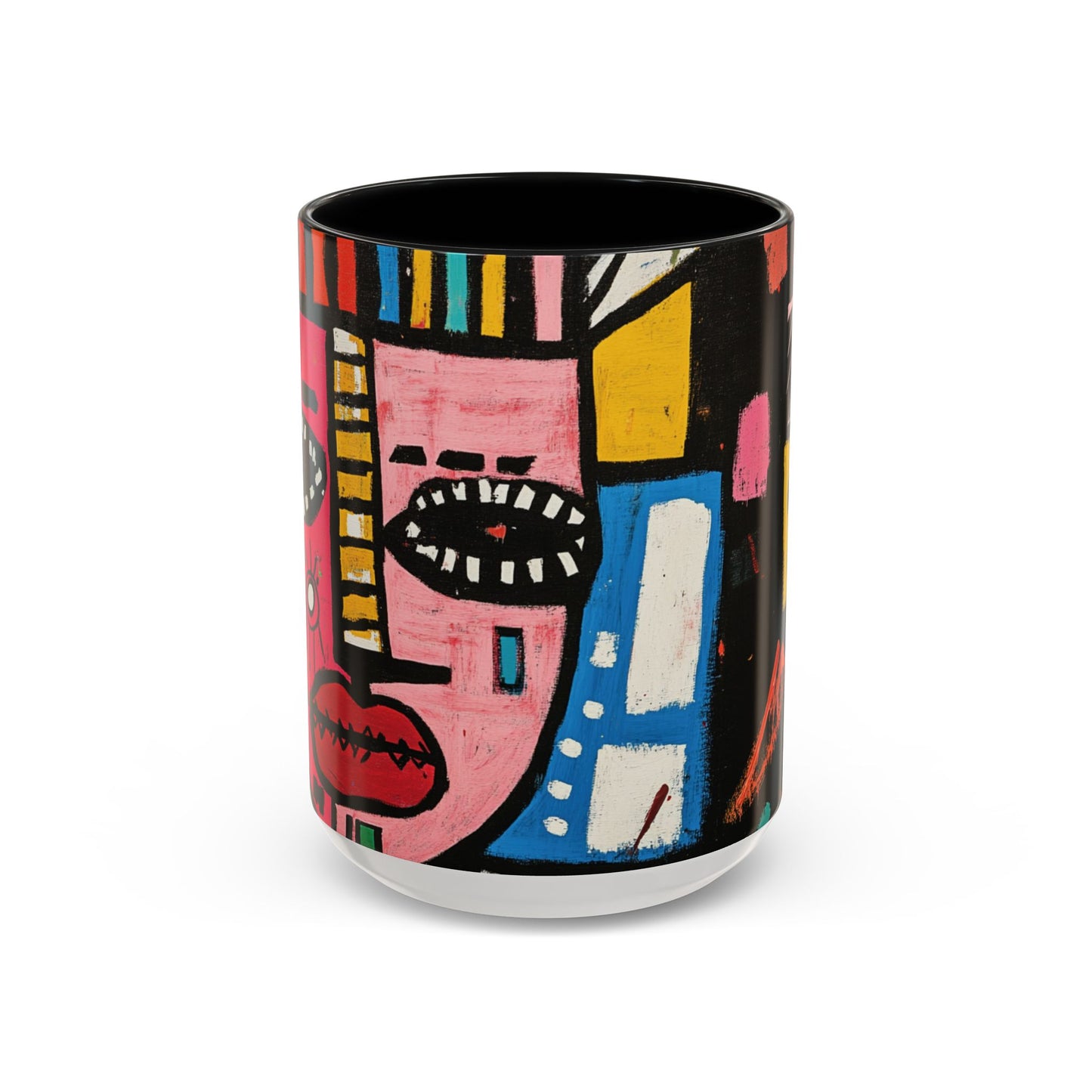 Face. Face. Face - Ceramic Accent Mug – 11oz / 15oz-