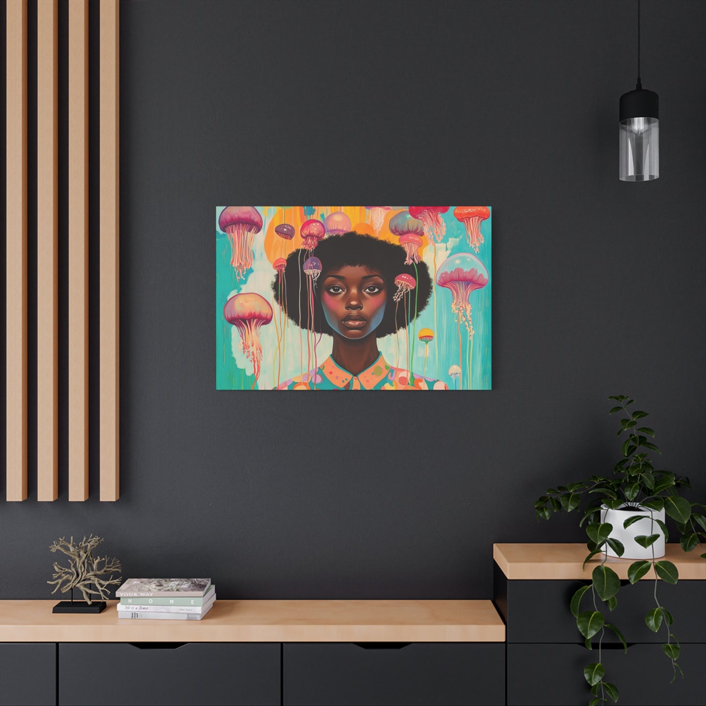 This vast ocean - Elegant Stretched Canvas Art