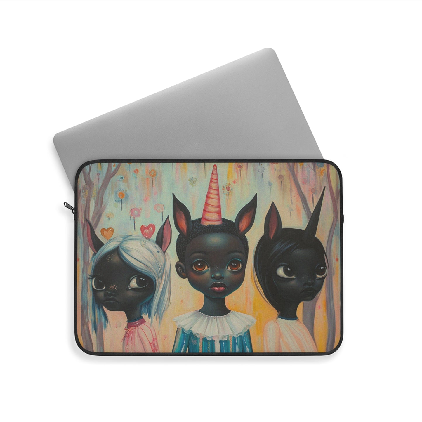 If you go out in the woods today | Laptop Sleeve