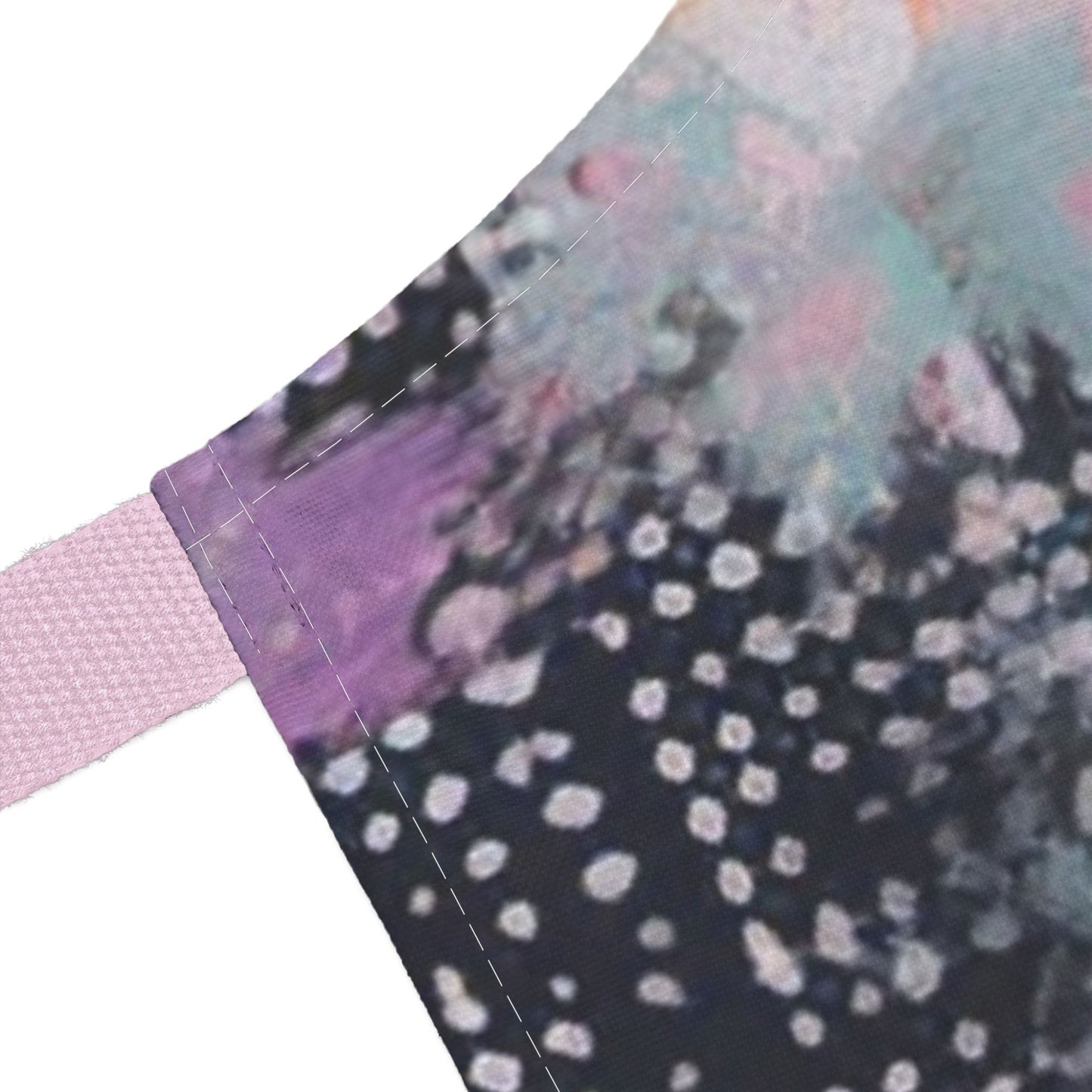 Abstract Apron No. 3 | Colorful Artistic Apron with 3-Color Straps | Perfect for Cooking & Crafting