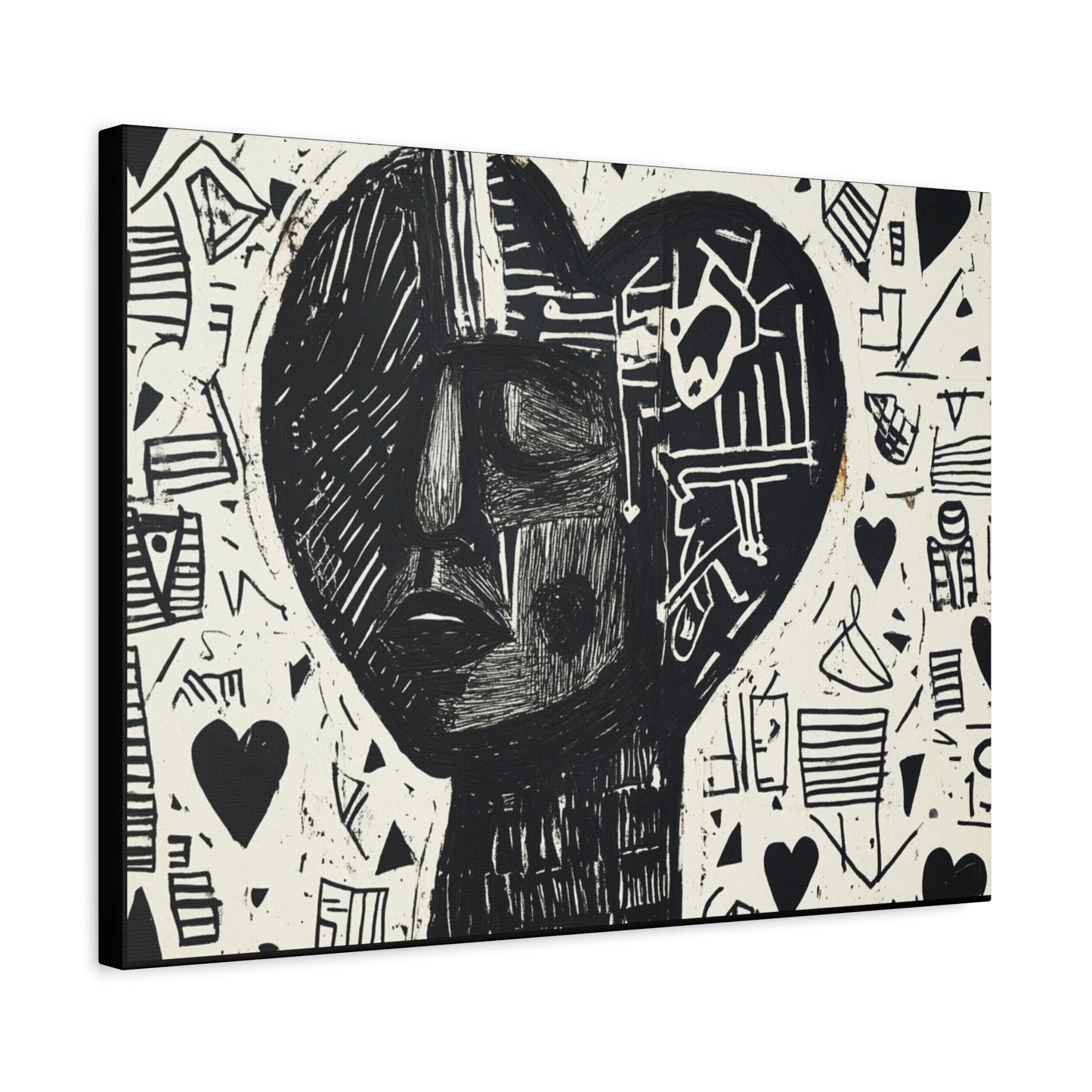When I think of You - Elegant Stretched Canvas Art