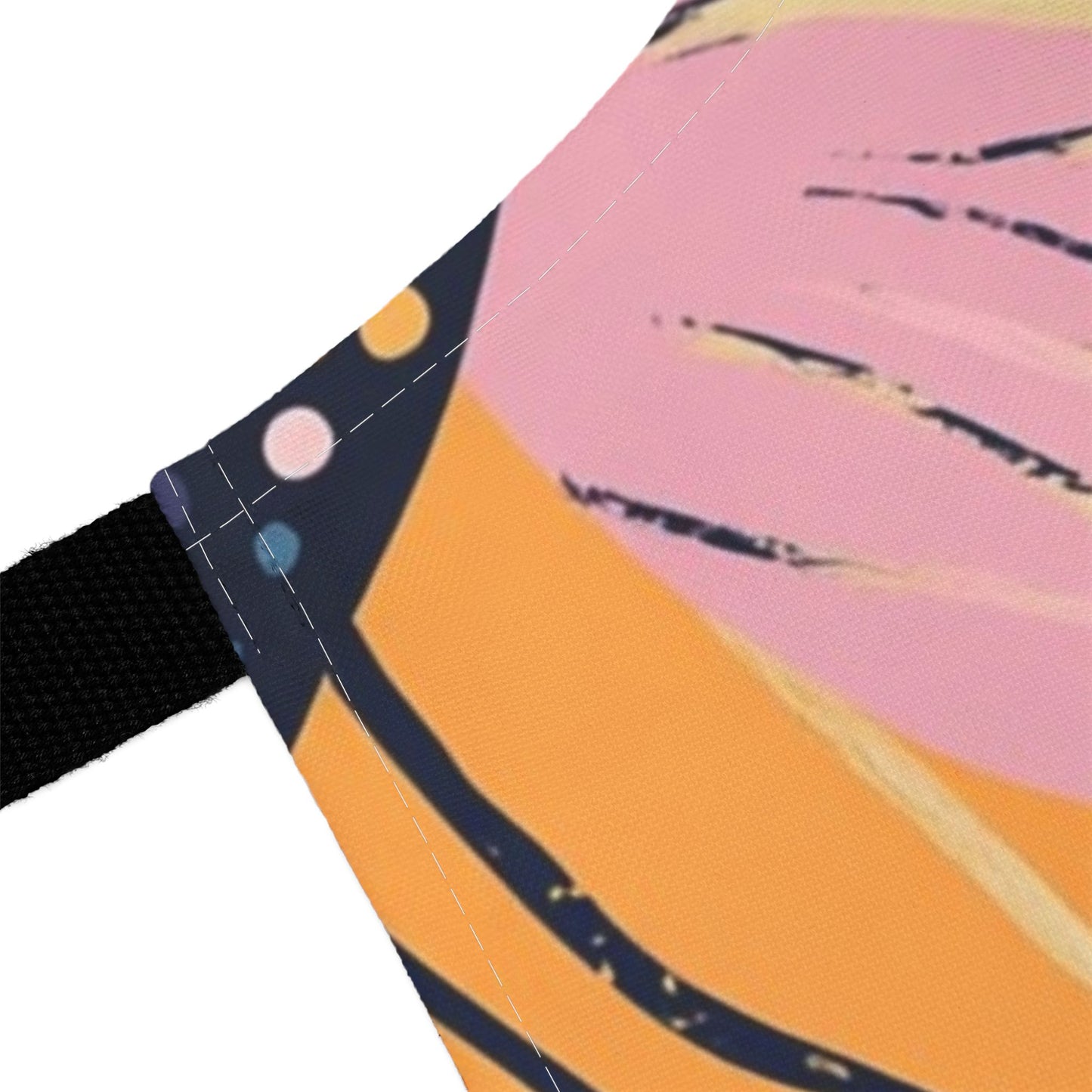 Tropical Daydream | Colorful Artistic Apron with 2-Color Straps | Perfect for Cooking & Crafting
