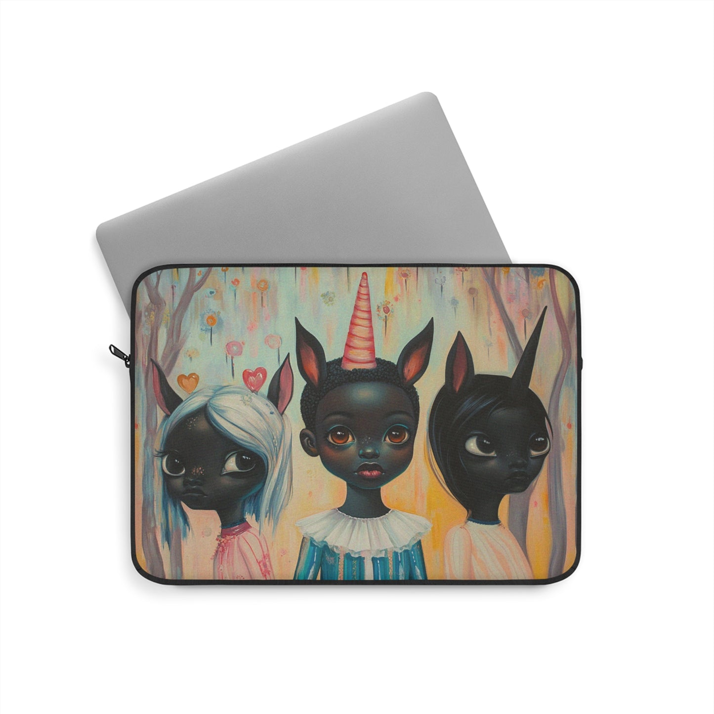 If you go out in the woods today | Laptop Sleeve