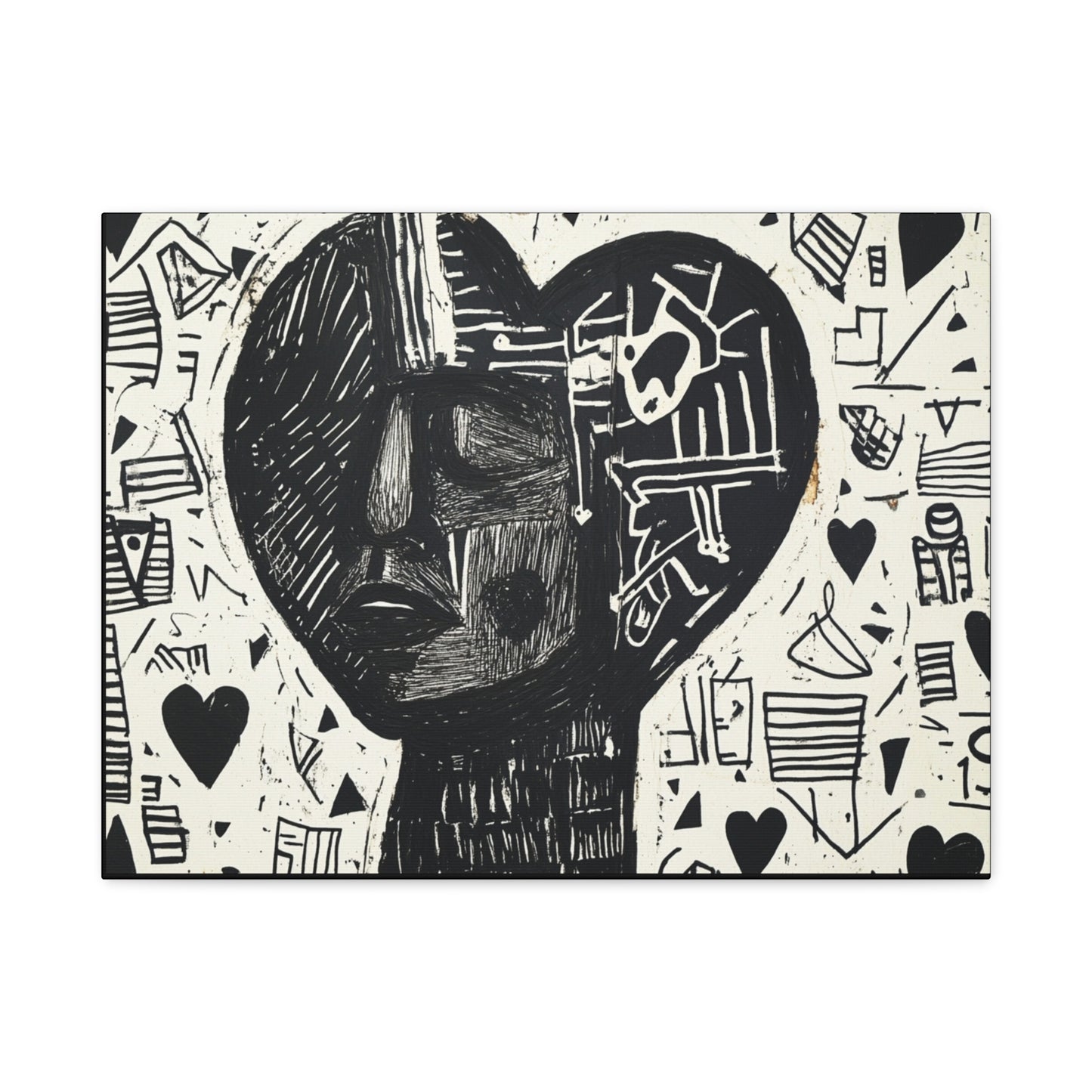 When I think of You - Elegant Stretched Canvas Art