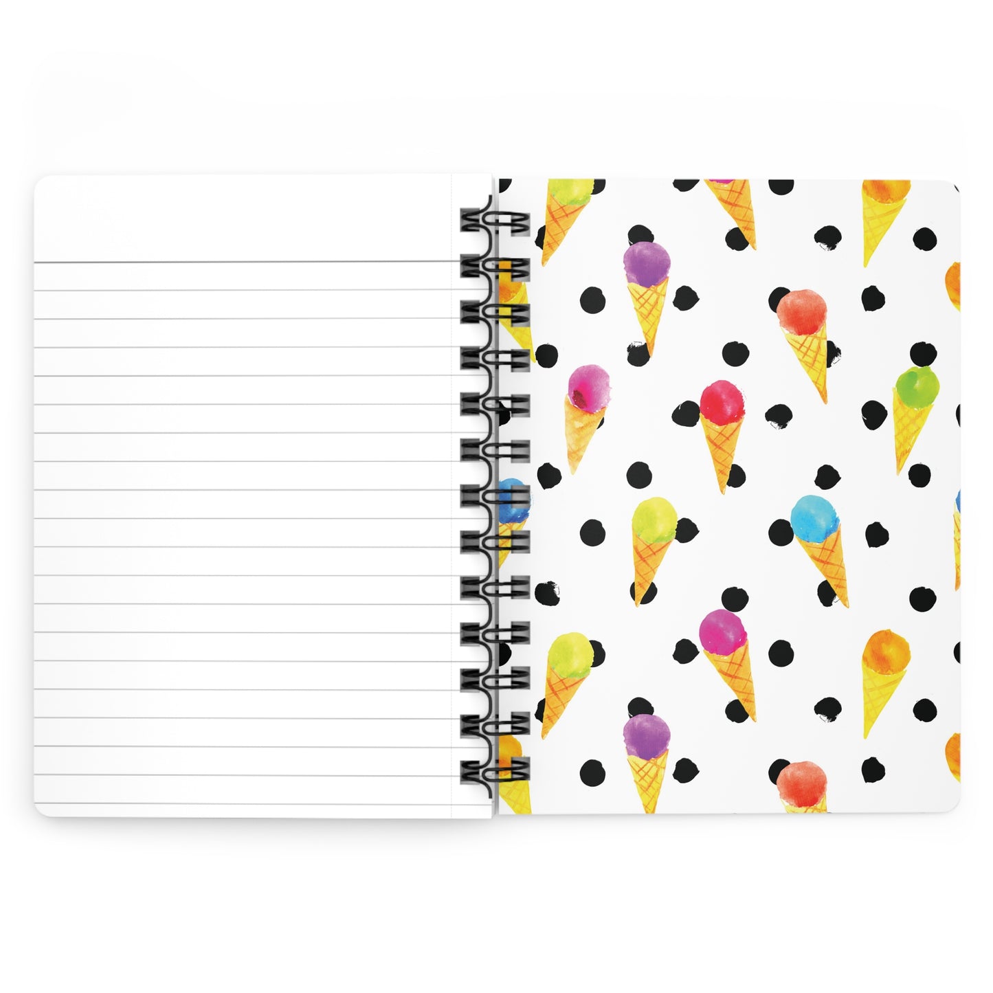 Ice Cream Theme | Spiral Bound | Dotted Journal