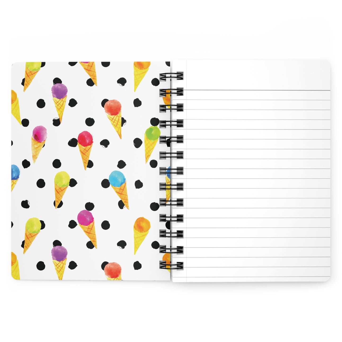 Ice Cream Theme | Spiral Bound | Dotted Journal