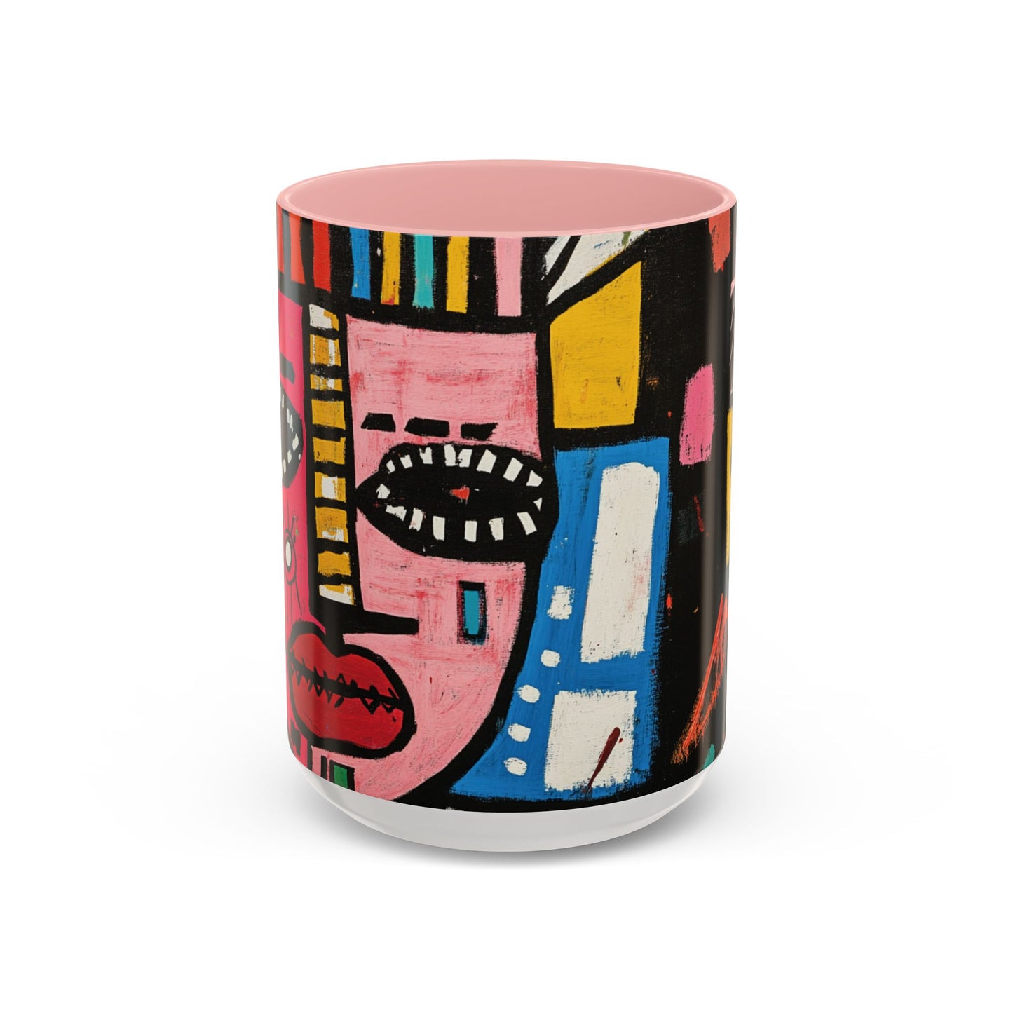 Face. Face. Face - Ceramic Accent Mug – 11oz / 15oz-