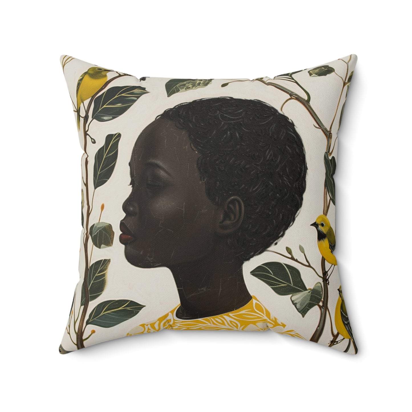 Of Birds & Beauty | Square Pillow with Zipper | 4 sizes