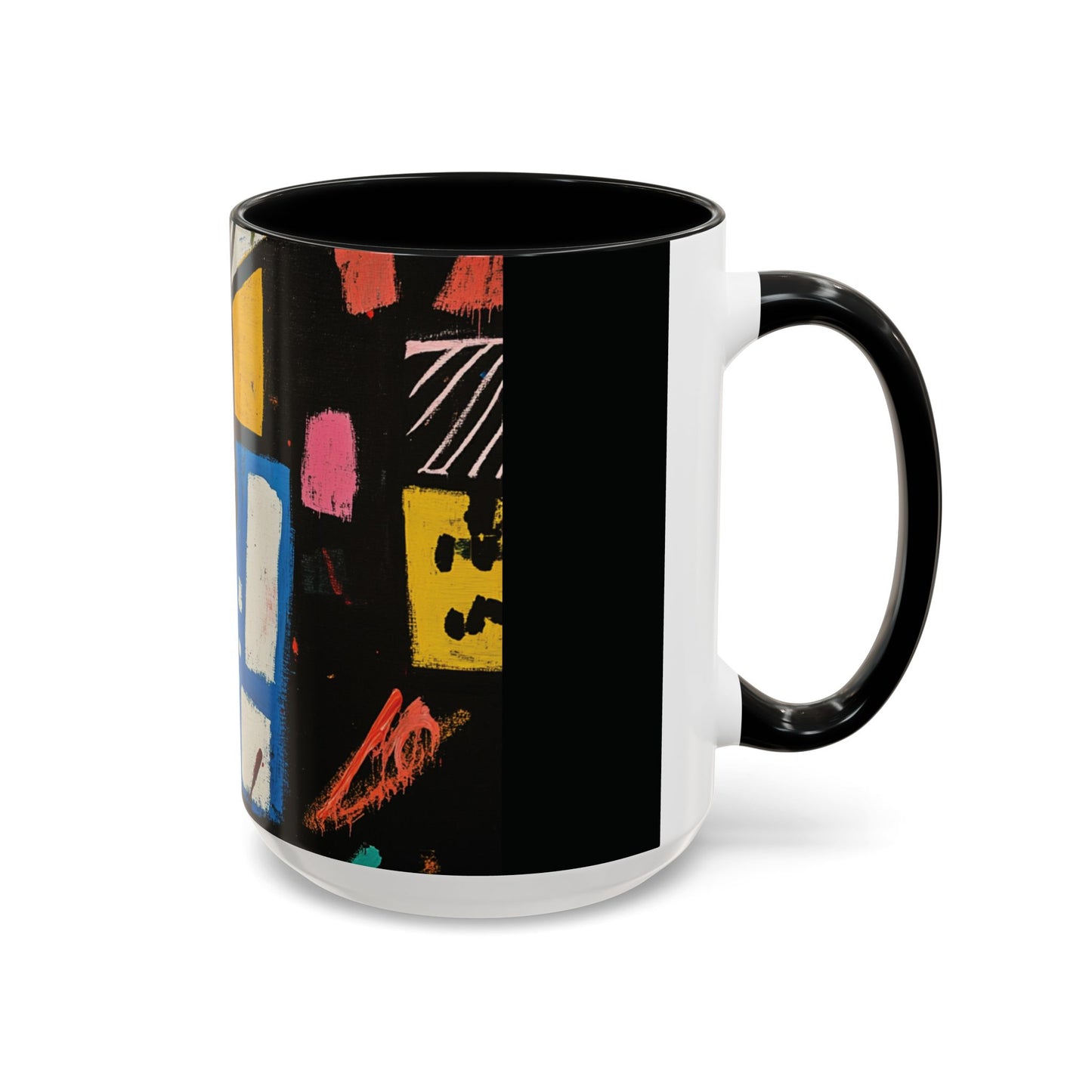 Face. Face. Face - Ceramic Accent Mug – 11oz / 15oz-