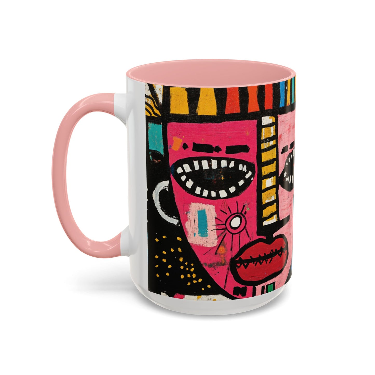 Face. Face. Face - Ceramic Accent Mug – 11oz / 15oz-