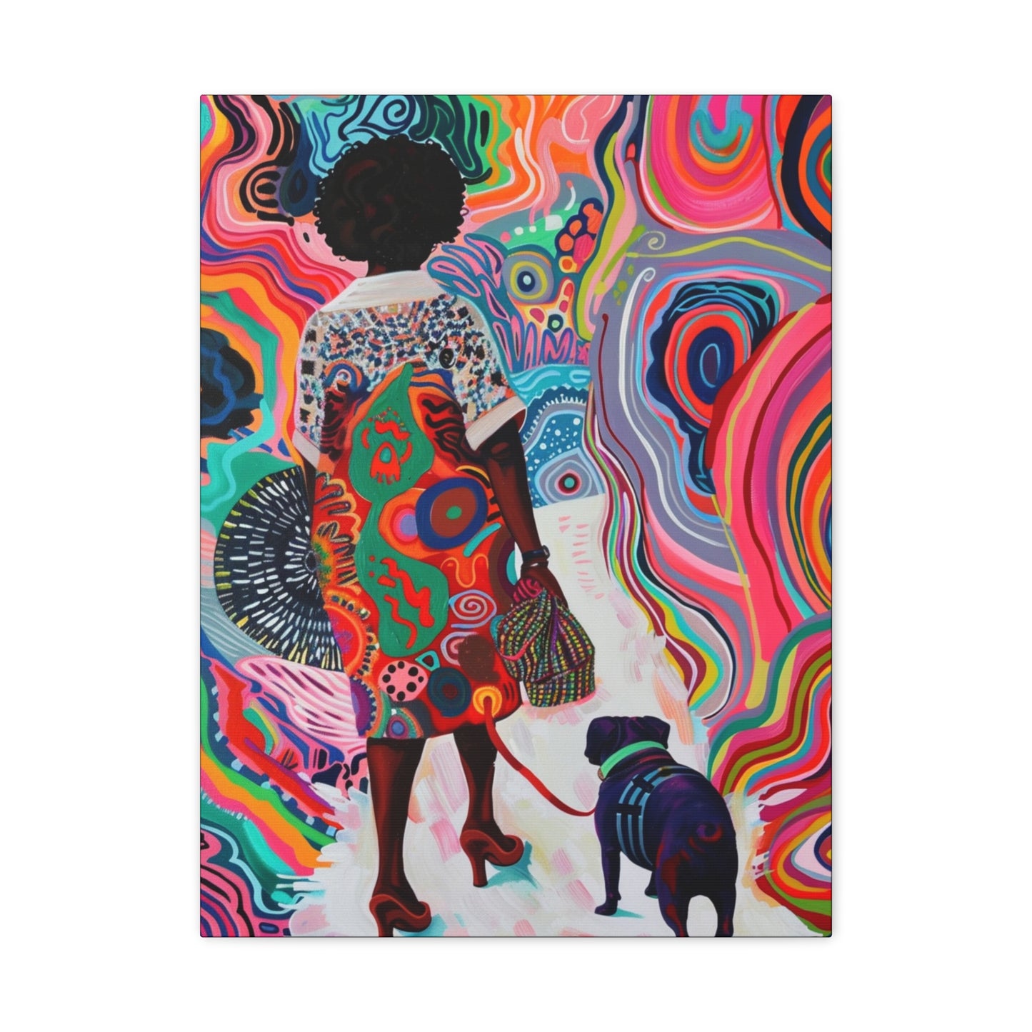 Funkier Than #2 | Canvas Art | Abstract African American Art