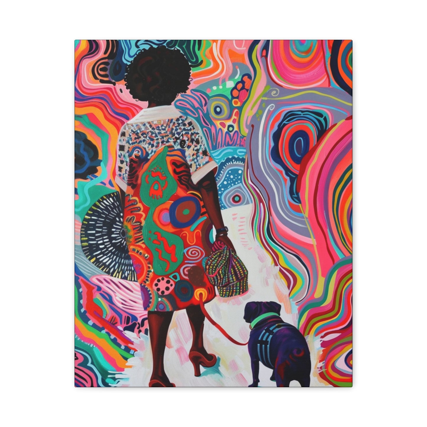 Funkier Than #2 | Canvas Art | Abstract African American Art