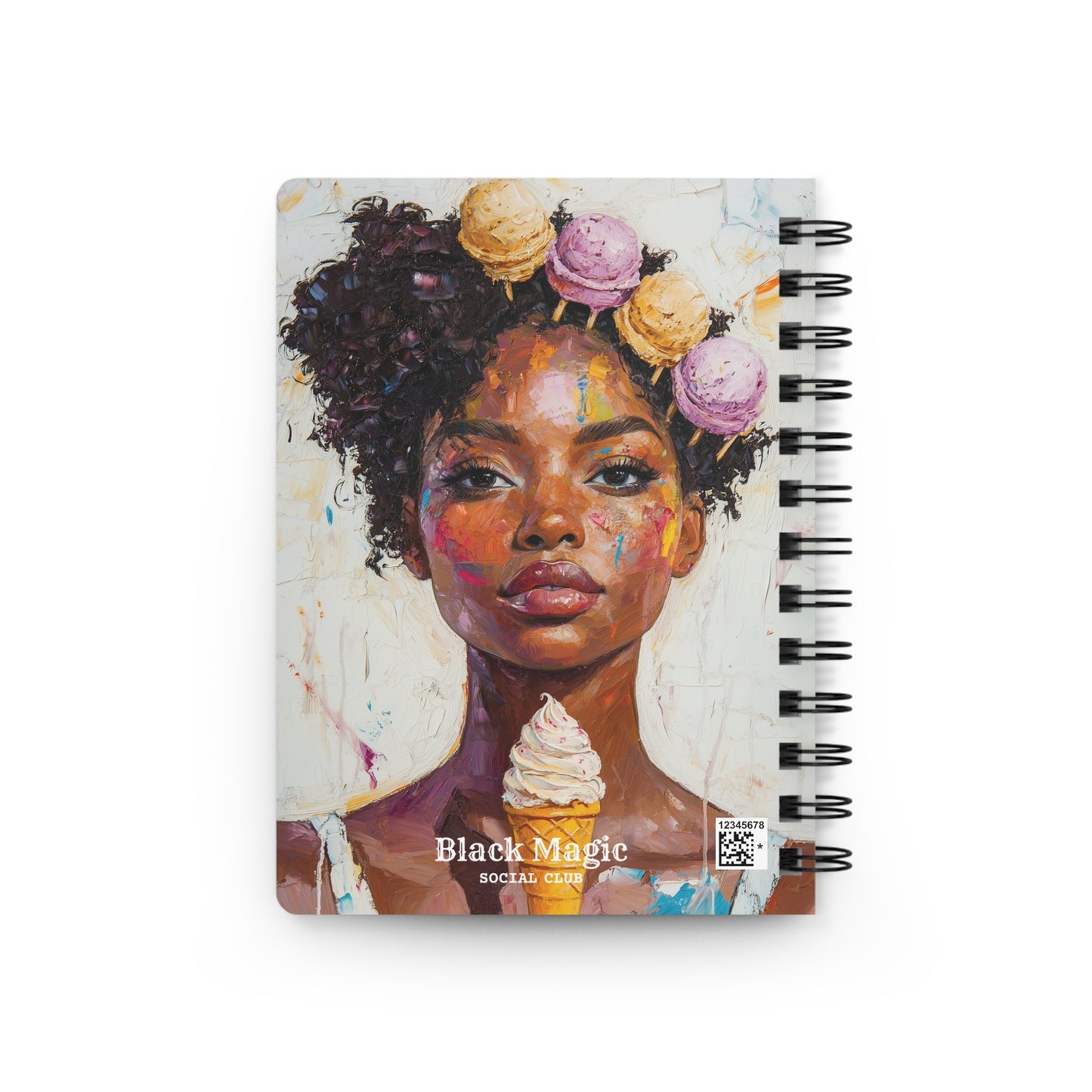 Ice Cream Theme | Spiral Bound | Dotted Journal
