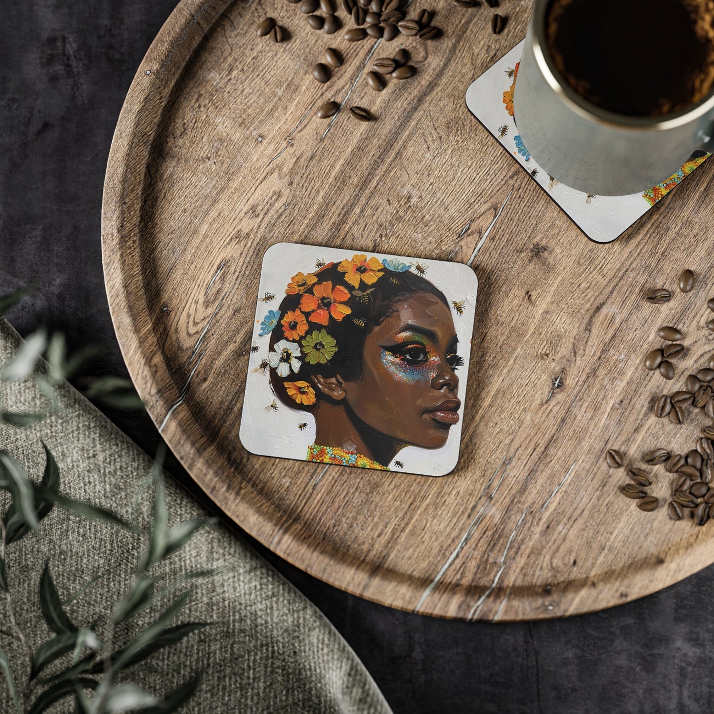 Kameshia | 1970s Series | Coasters