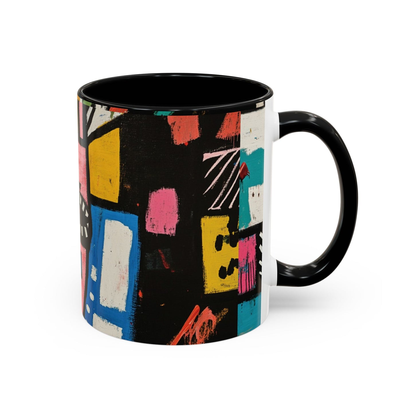 Face. Face. Face - Ceramic Accent Mug – 11oz / 15oz-