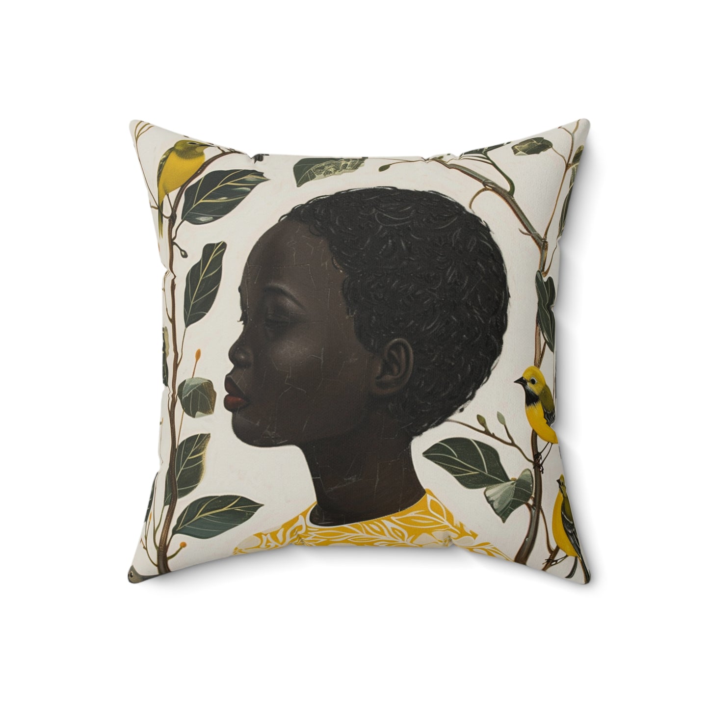 Of Birds & Beauty | Square Pillow with Zipper | 4 sizes