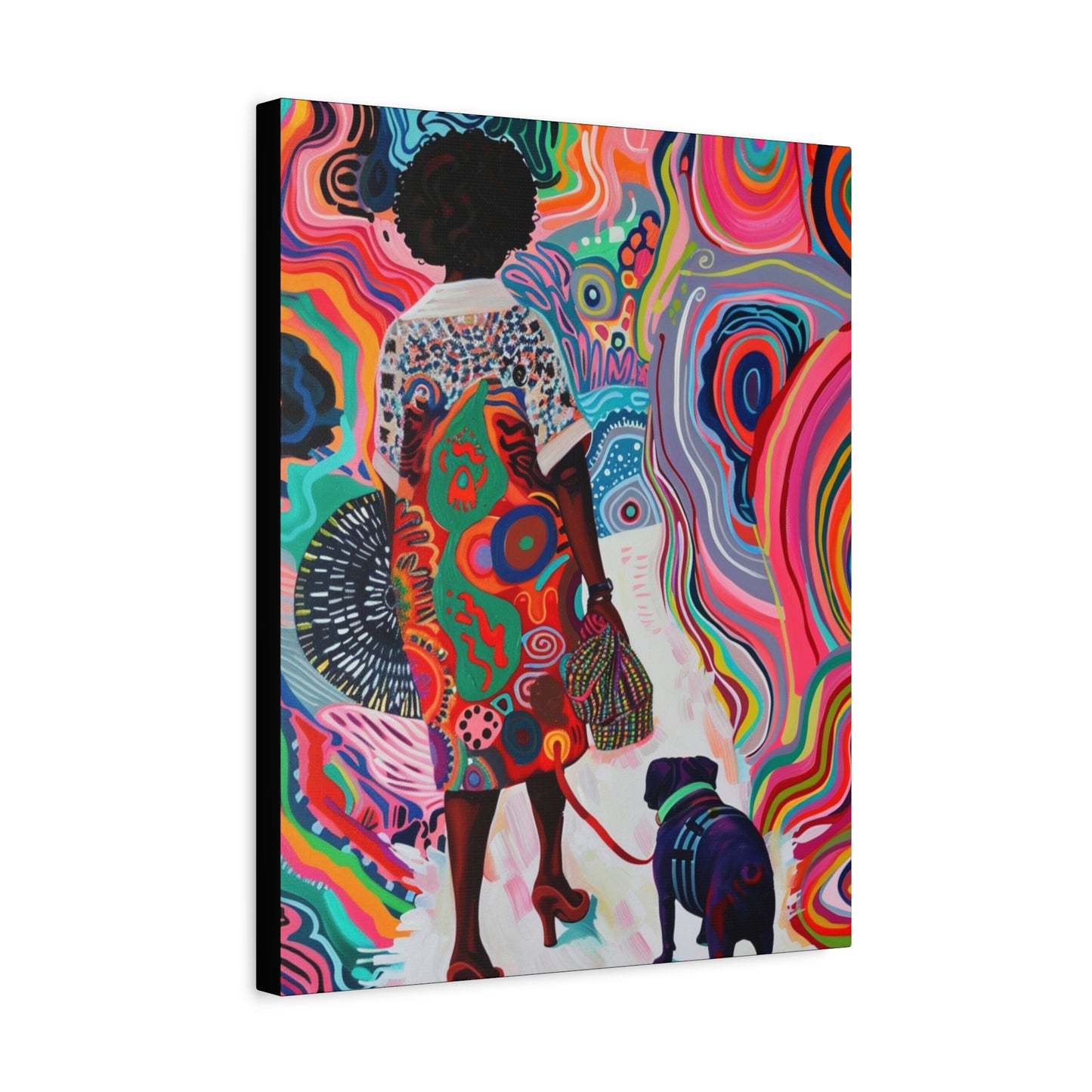 Funkier Than #2 | Canvas Art | Abstract African American Art