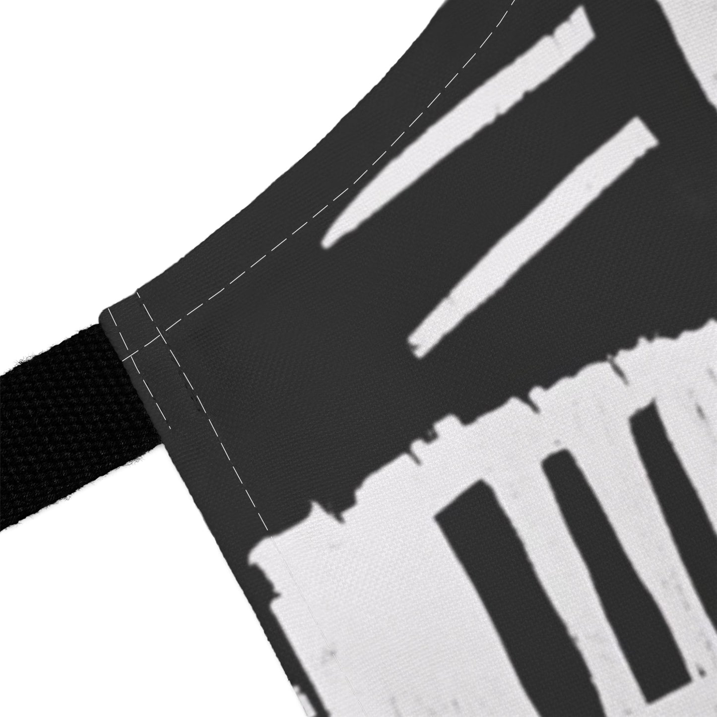 Black Glyphs No. 2 | Colorful Artistic Apron with 2-Color Straps | Perfect for Cooking & Crafting