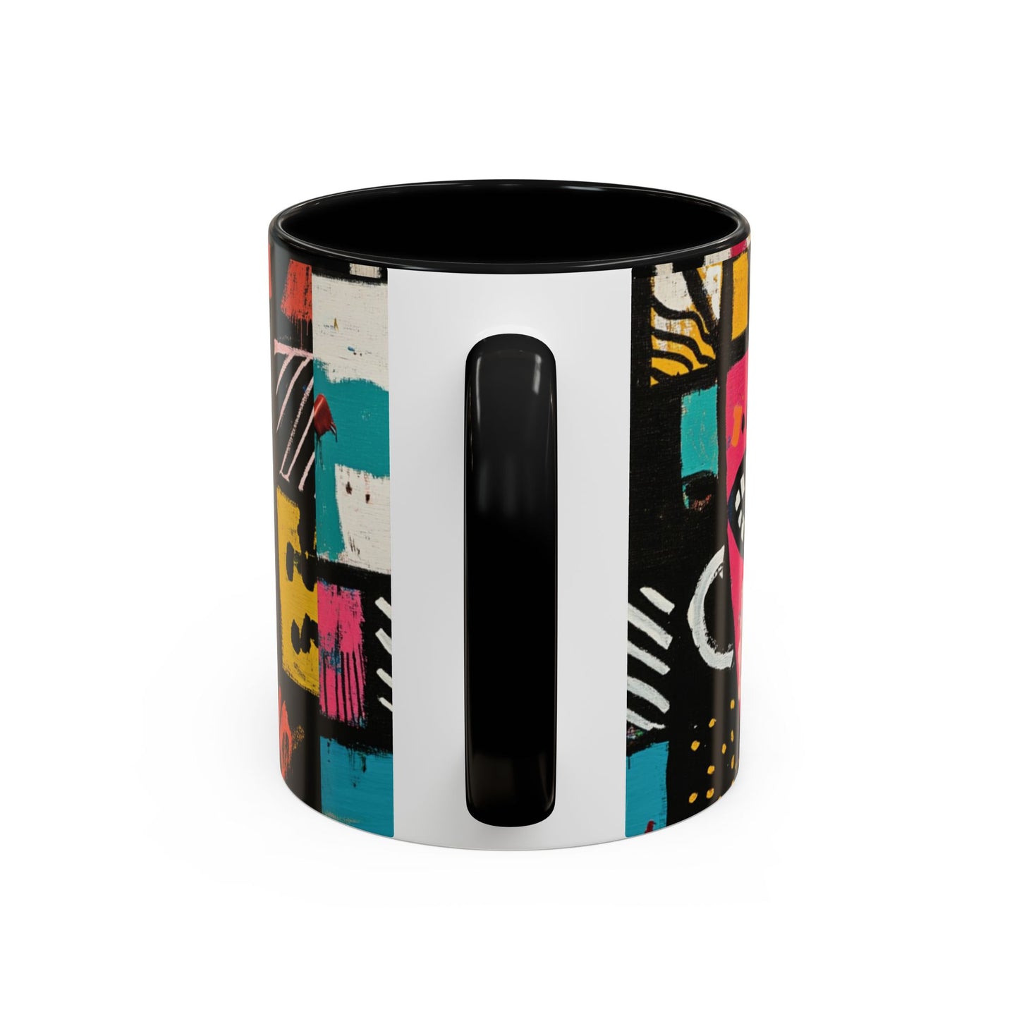 Face. Face. Face - Ceramic Accent Mug – 11oz / 15oz-