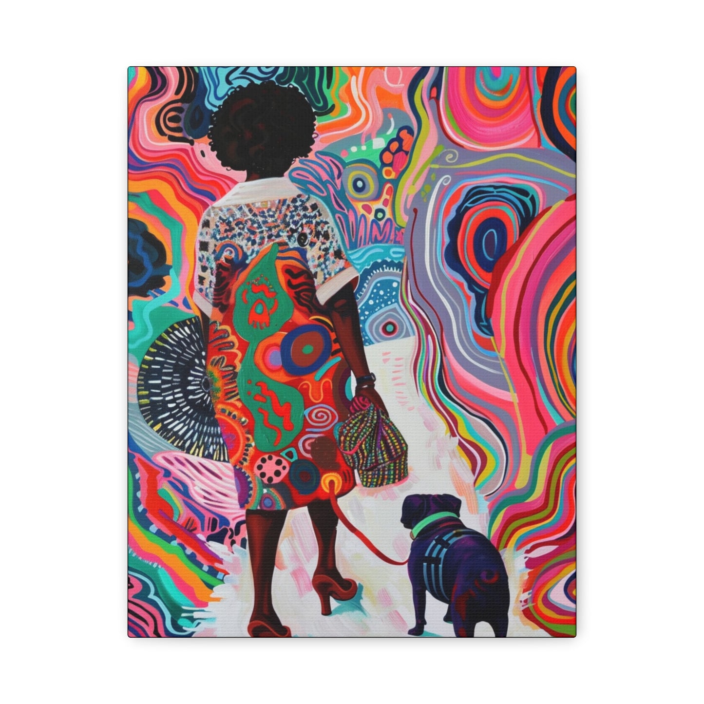 Funkier Than #2 | Canvas Art | Abstract African American Art