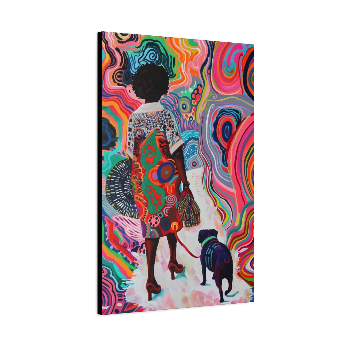 Funkier Than #2 | Canvas Art | Abstract African American Art