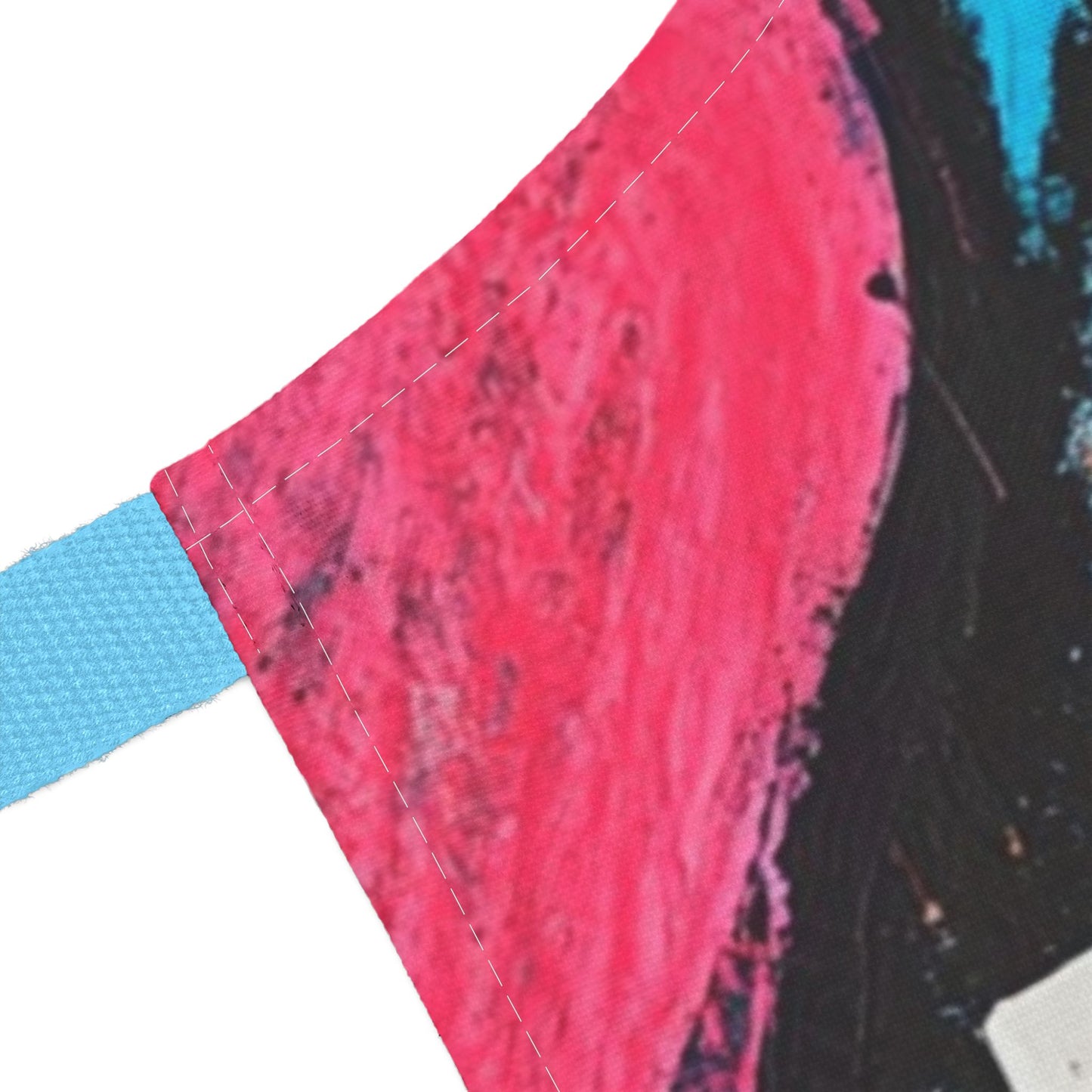Abstract Apron No. 2 | Colorful Artistic Apron with 2-Color Straps | Perfect for Cooking & Crafting