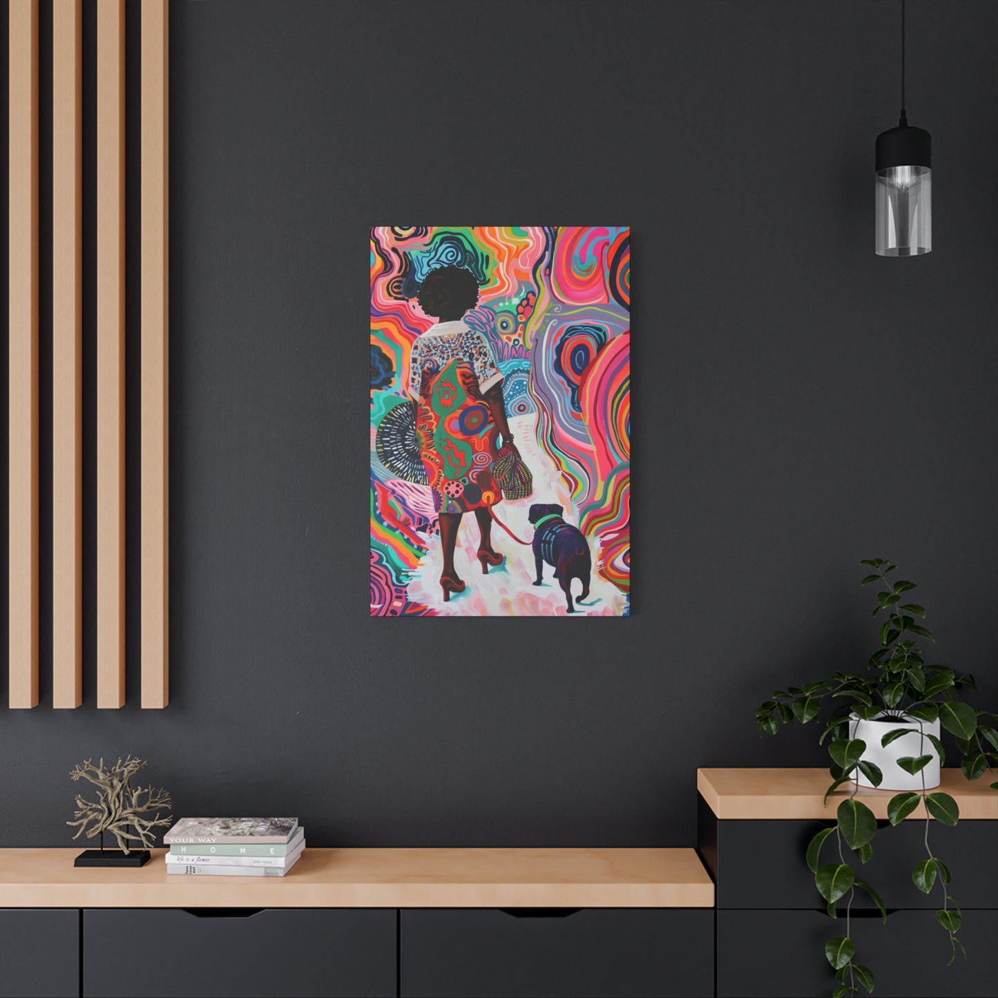 Funkier Than #2 | Canvas Art | Abstract African American Art