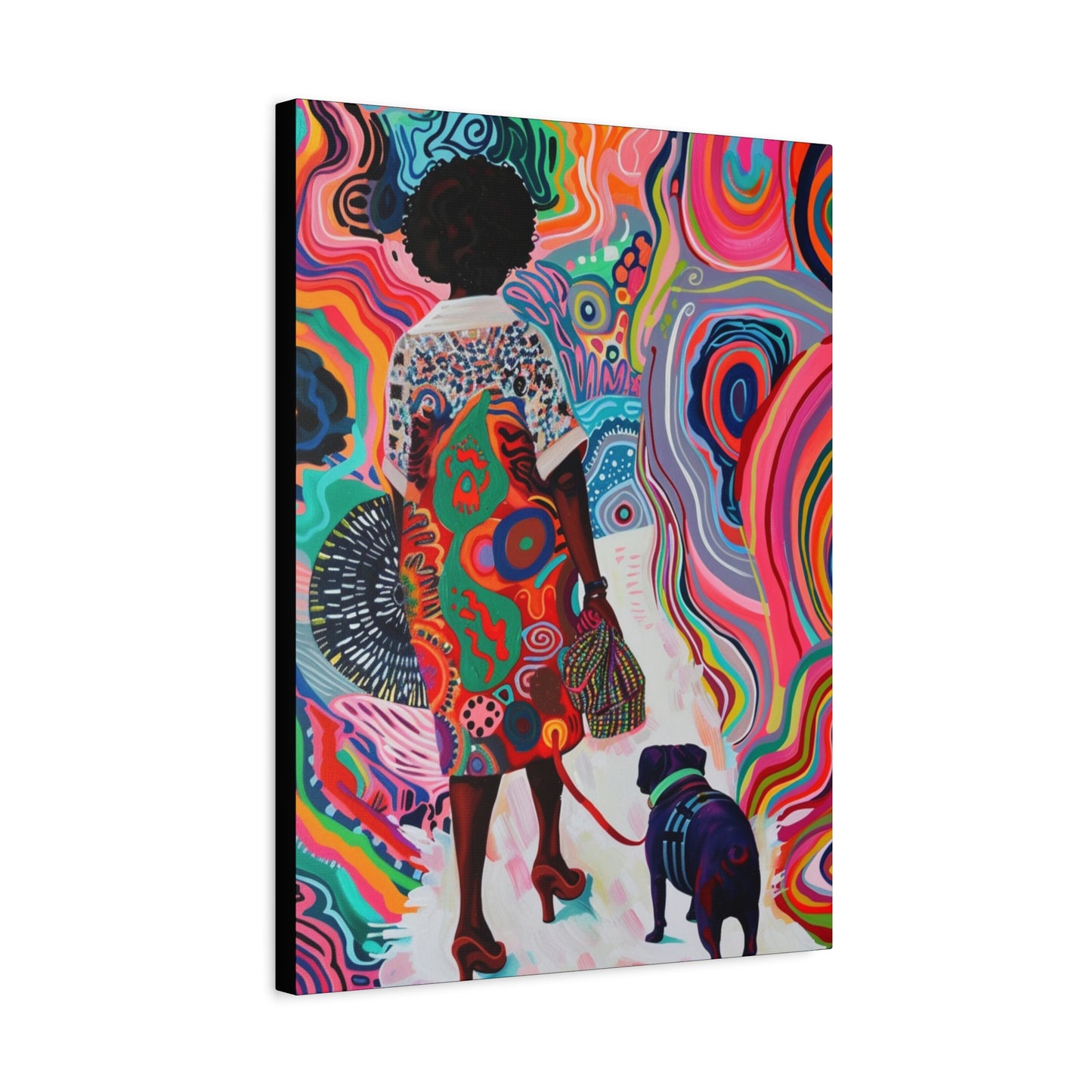 Funkier Than #2 | Canvas Art | Abstract African American Art