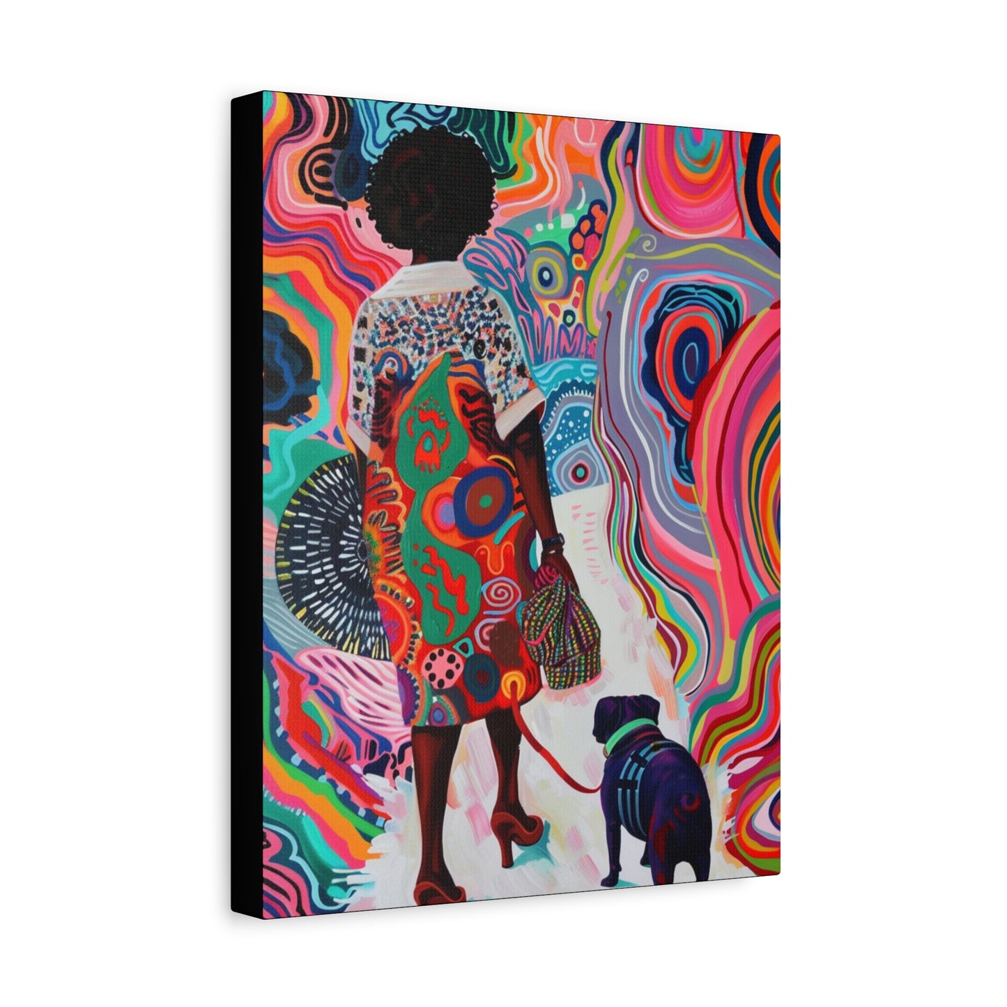Funkier Than #2 | Canvas Art | Abstract African American Art