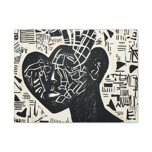 Lost in Thought - Elegant Stretched Canvas Art