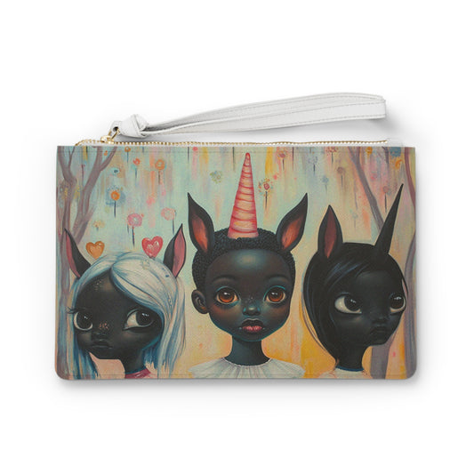 If you go out in the woods today | Clutch Bag