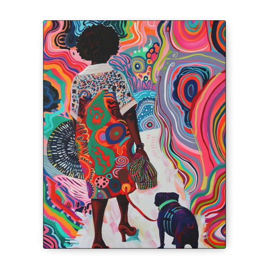 Funkier Than #2 | Canvas Art | Abstract African American Art