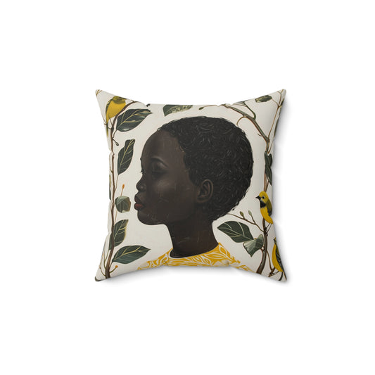 Of Birds & Beauty | Square Pillow with Zipper | 4 sizes