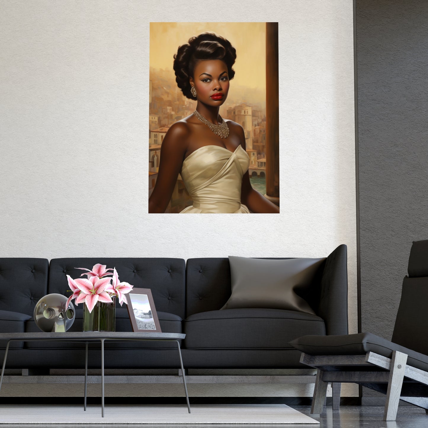 Sterling | Old Hollywood Glamour Poster Art Print | Free Shipping