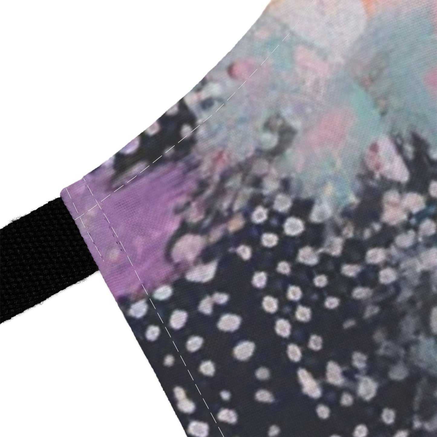 Abstract Apron No. 3 | Colorful Artistic Apron with 3-Color Straps | Perfect for Cooking & Crafting